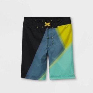 Art Class Boys' Colorblock Swim Trunks Size 14